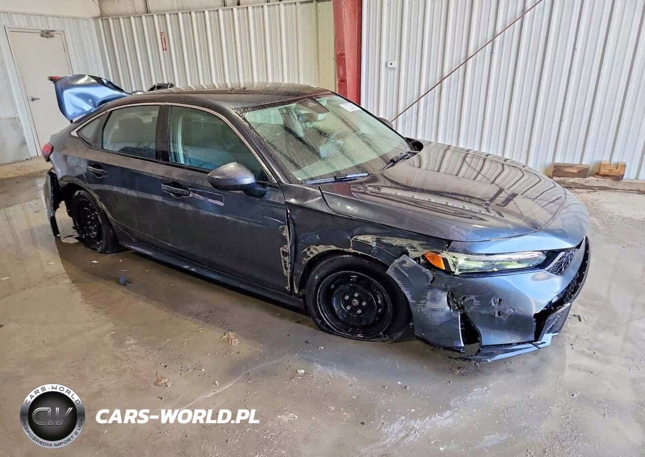 2025 Honda Civic Lx VIN:2HGFE2F22SH596986 - 4