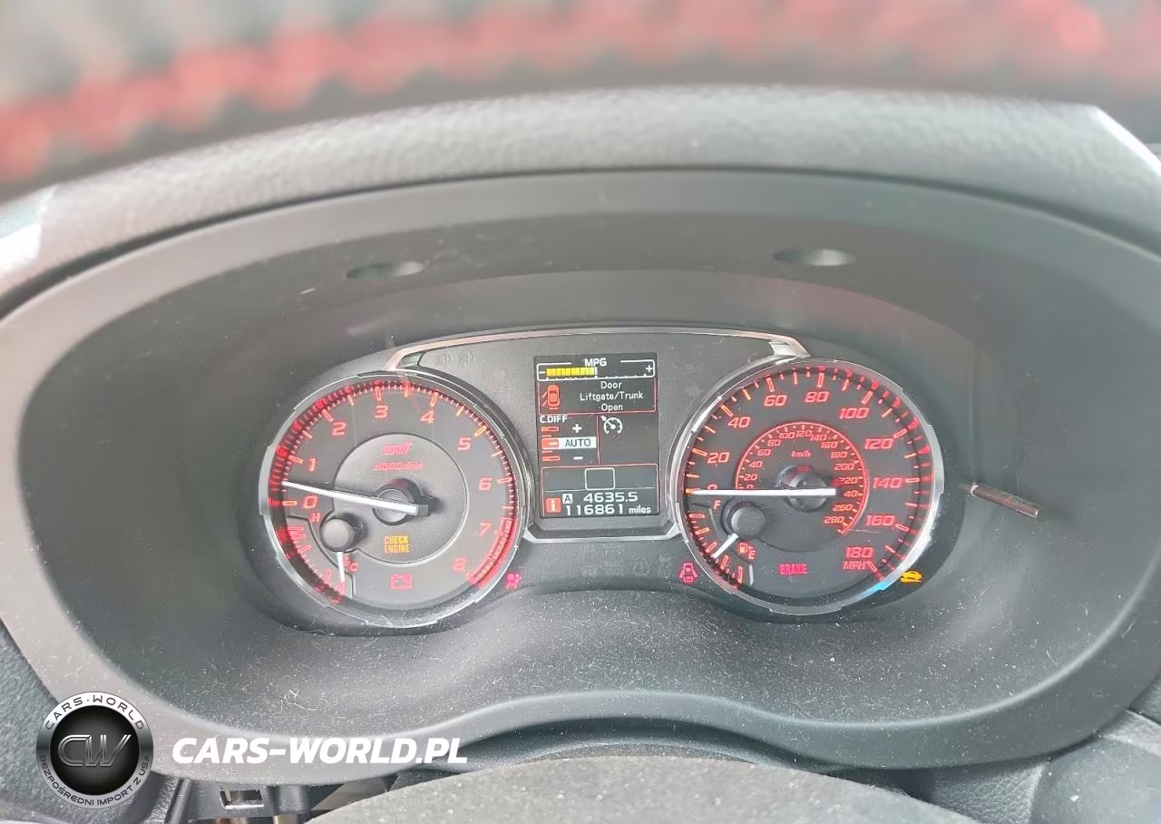 2016 Subaru Wrx Sti Limited VIN:JF1VA2Z69G9821891 - 9