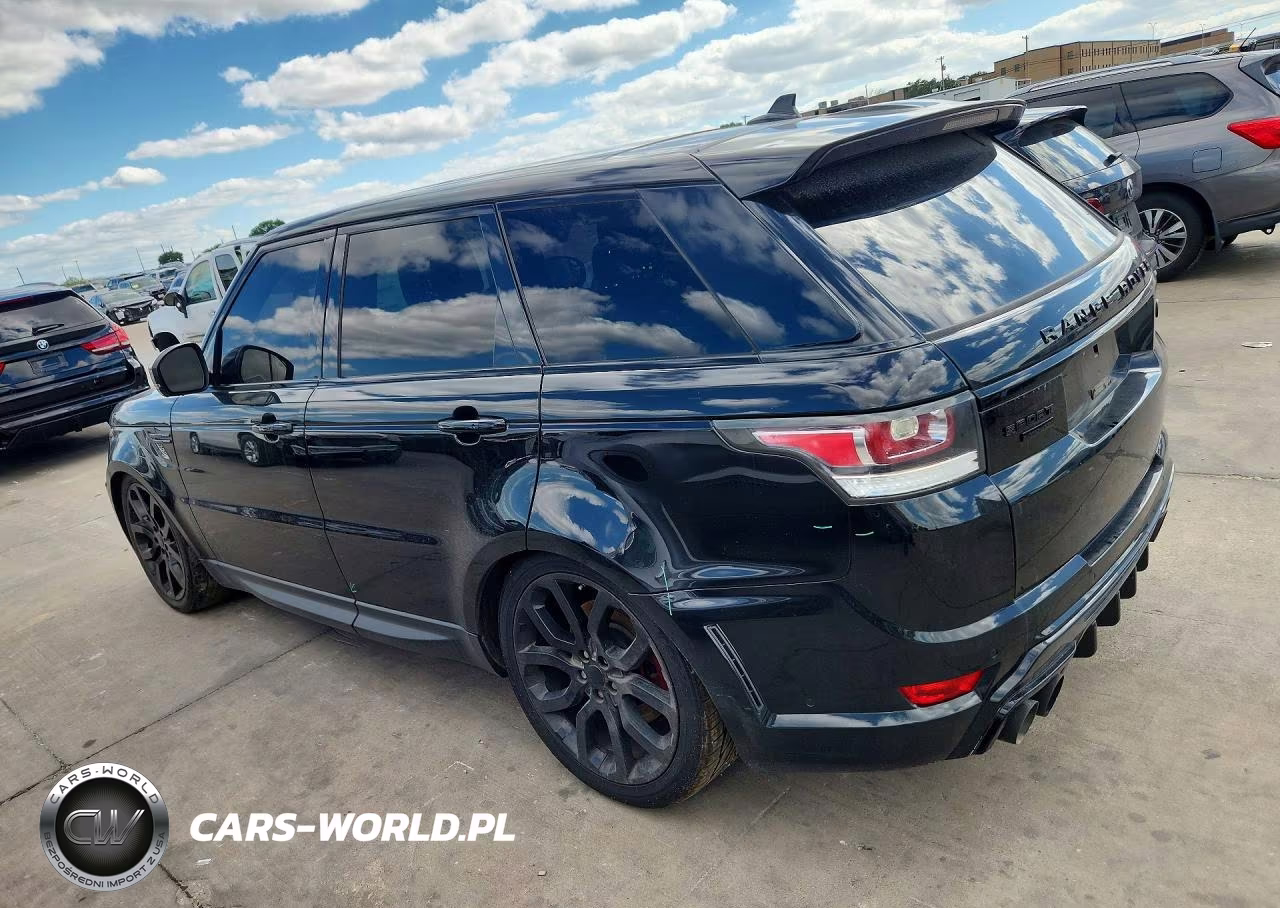 2016 Land Rover Range Rover Sport Sc VIN:SALWR2EF3GA589583 - 2