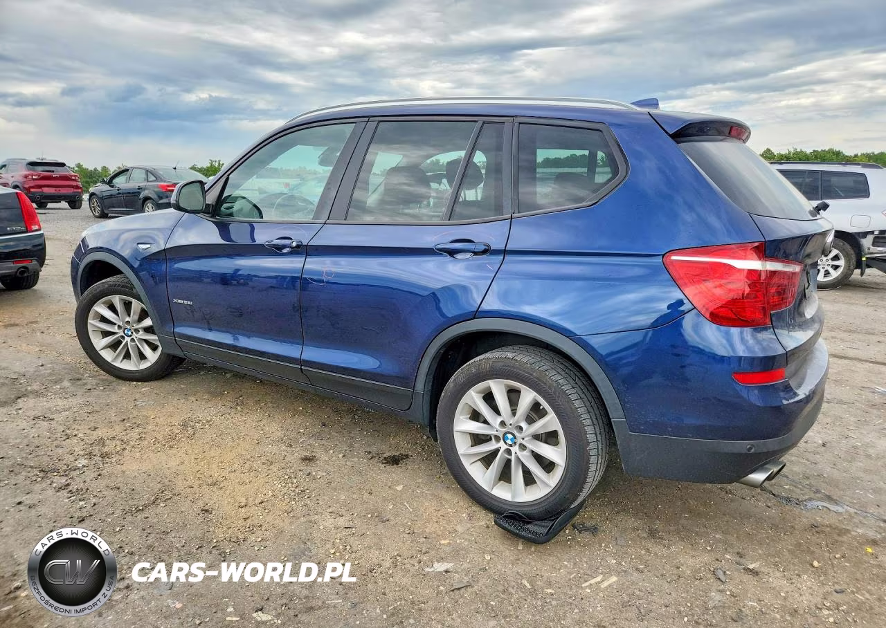2016 BMW X3 xDrive28I VIN:5UXWX9C53G0D75877 - 2