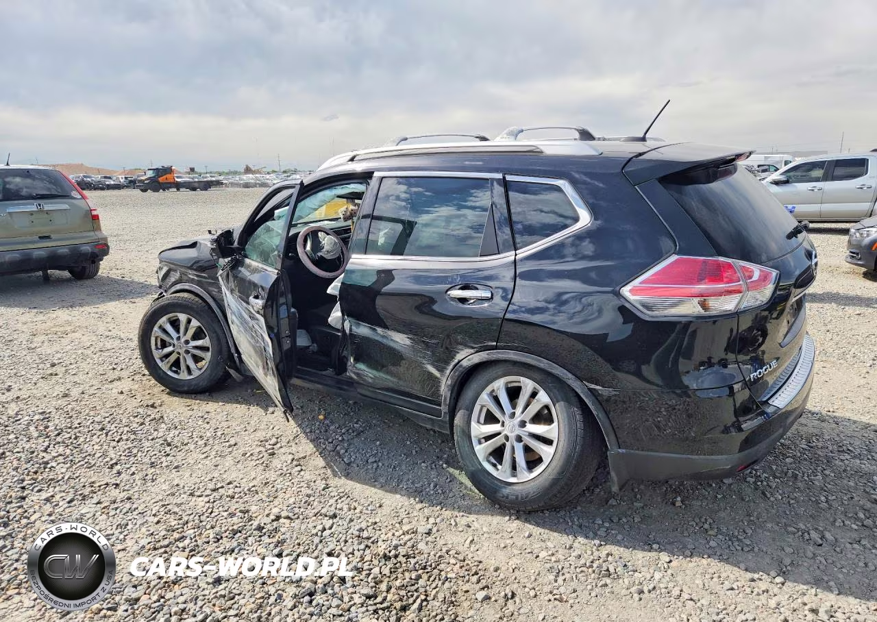 2016 Nissan Rogue Sv VIN:5N1AT2MV7GC809190 - 2