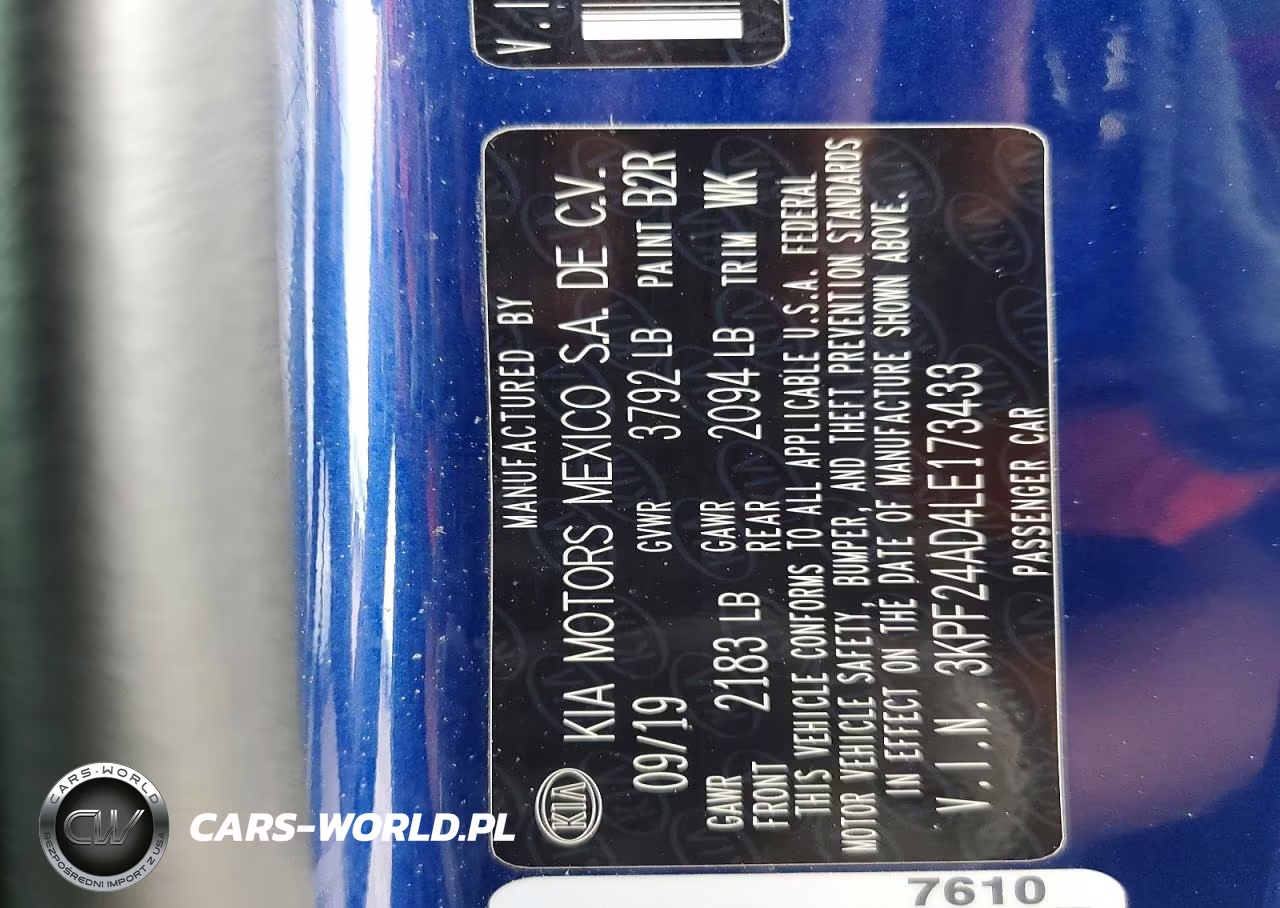 2020 Kia Forte Lxs VIN:3KPF24AD4LE173433 - 13
