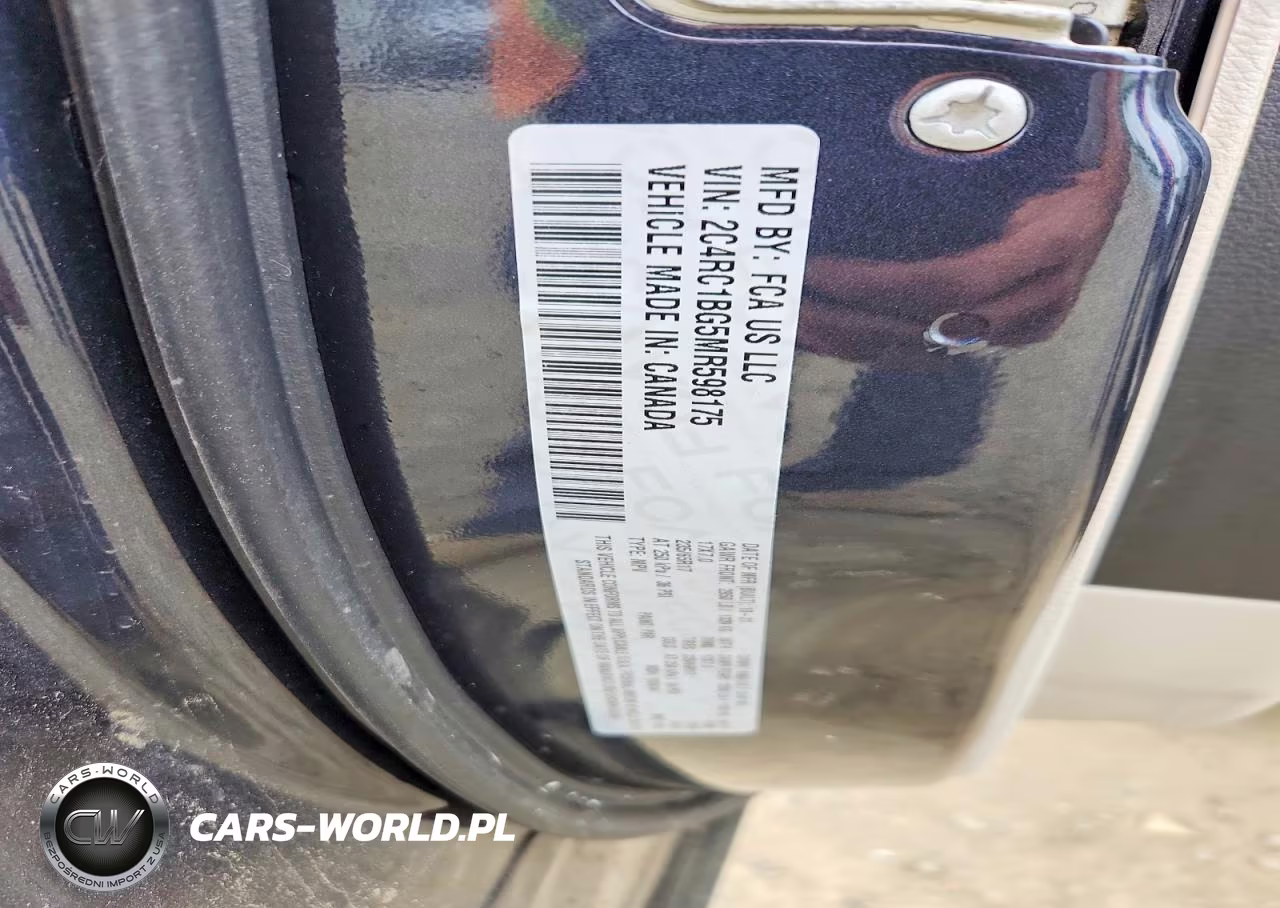2021 Chrysler Pacifica Touring L VIN:2C4RC1BG5MR598175 - 13