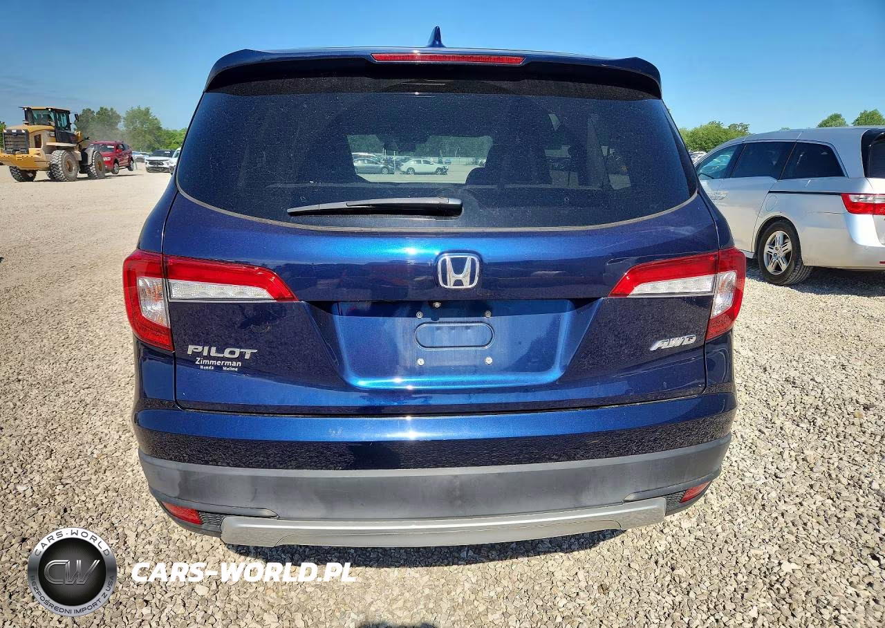 2020 Honda Pilot Ex VIN:5FNYF6H39LB043549 - 6