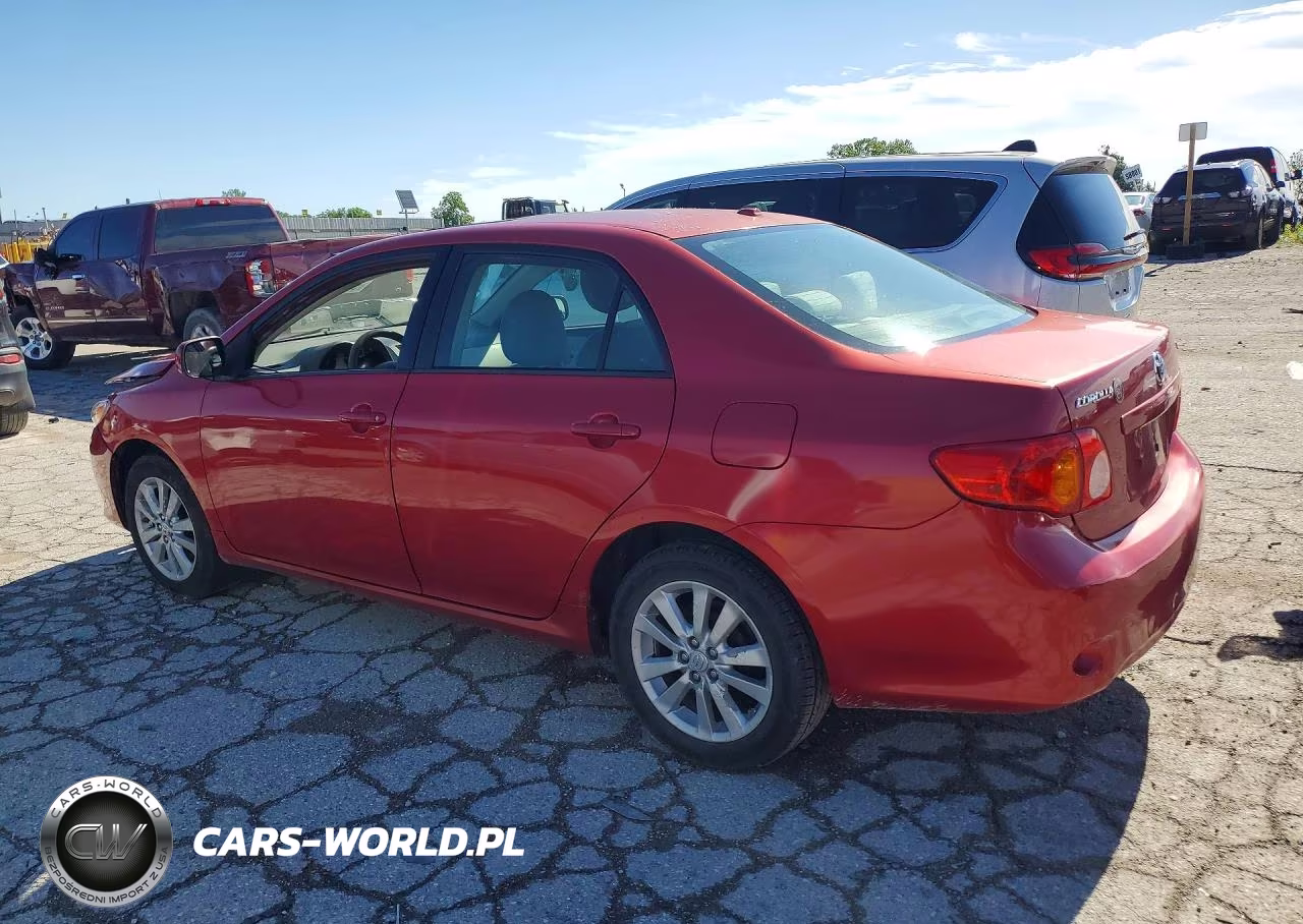 2009 Toyota Corolla Xle VIN:1NXBU40E99Z122129 - 2