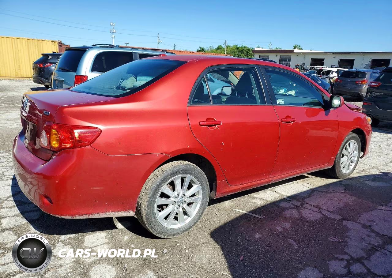 2009 Toyota Corolla Xle VIN:1NXBU40E99Z122129 - 3