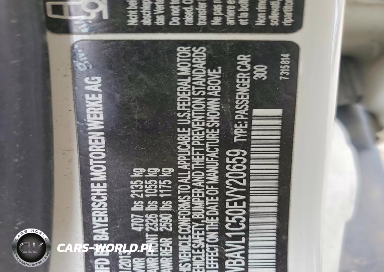 2014 BMW X1 xDrive28I VIN:WBAVL1C50EVY20659 - 13