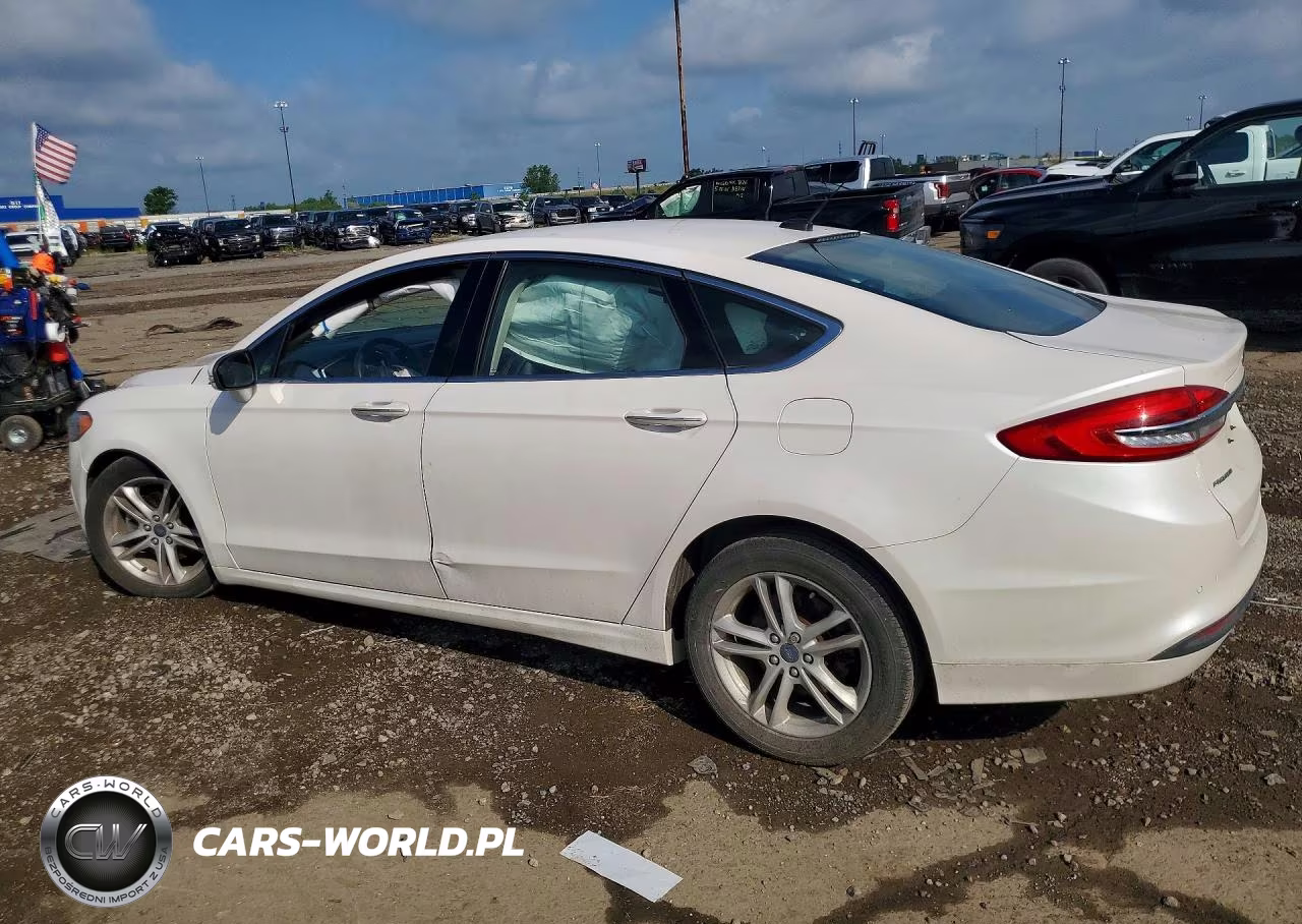 2018 Ford Fusion Se VIN:3FA6P0HD9JR176078 - 2