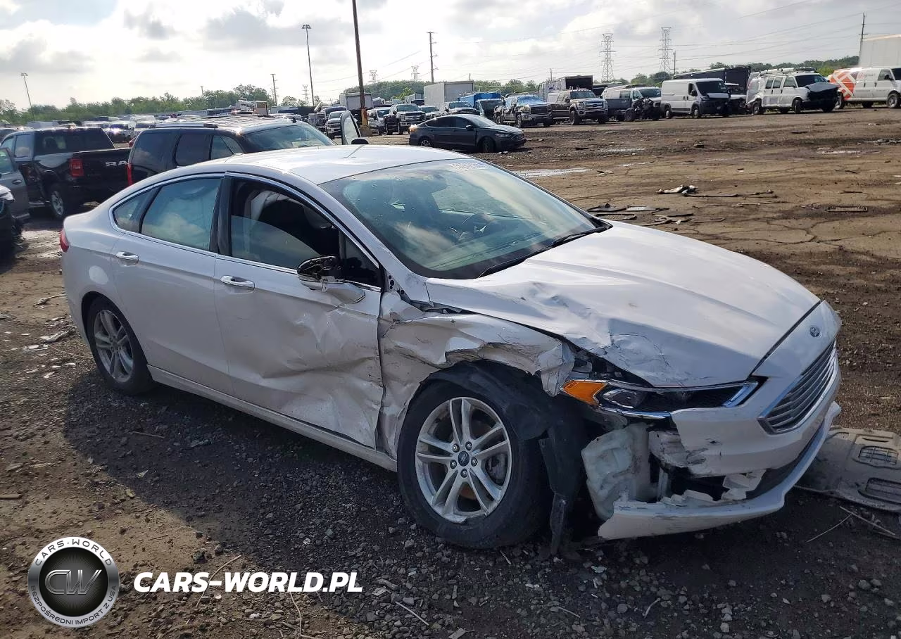 2018 Ford Fusion Se VIN:3FA6P0HD9JR176078 - 4