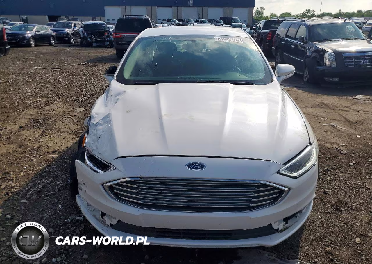 2018 Ford Fusion Se VIN:3FA6P0HD9JR176078 - 5