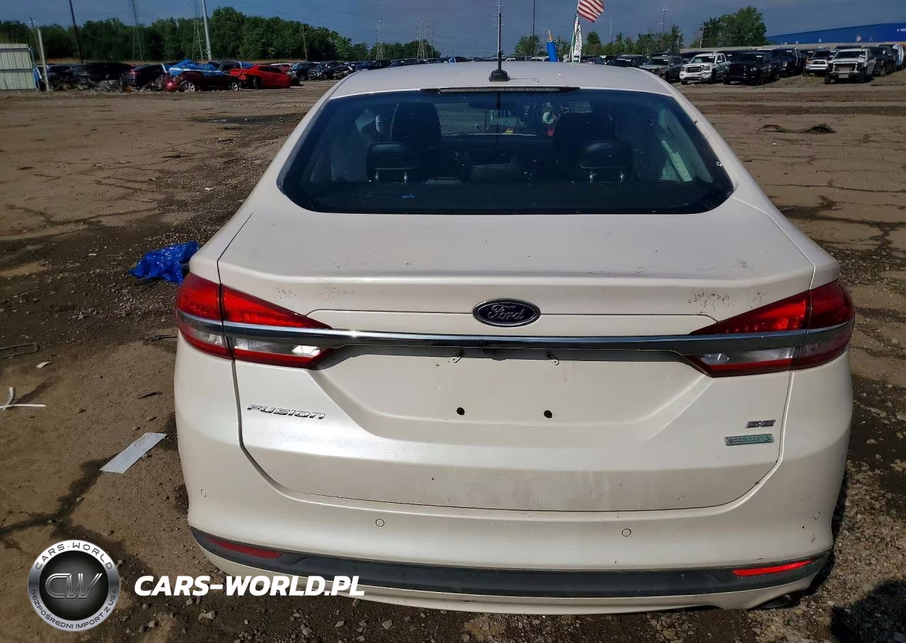 2018 Ford Fusion Se VIN:3FA6P0HD9JR176078 - 6