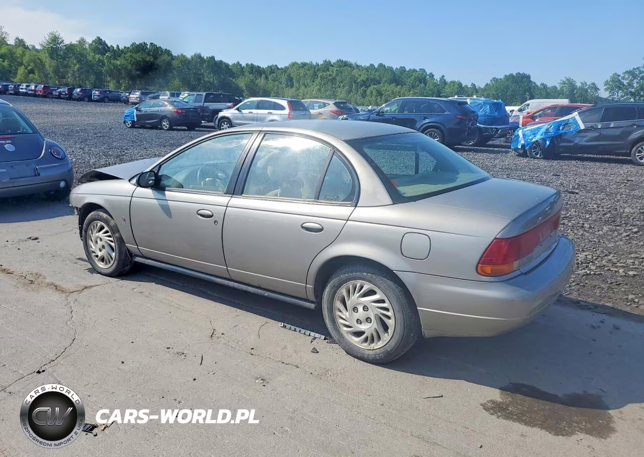 1999 Saturn Sl2 VIN:1G8ZK5277XZ191523 - 2