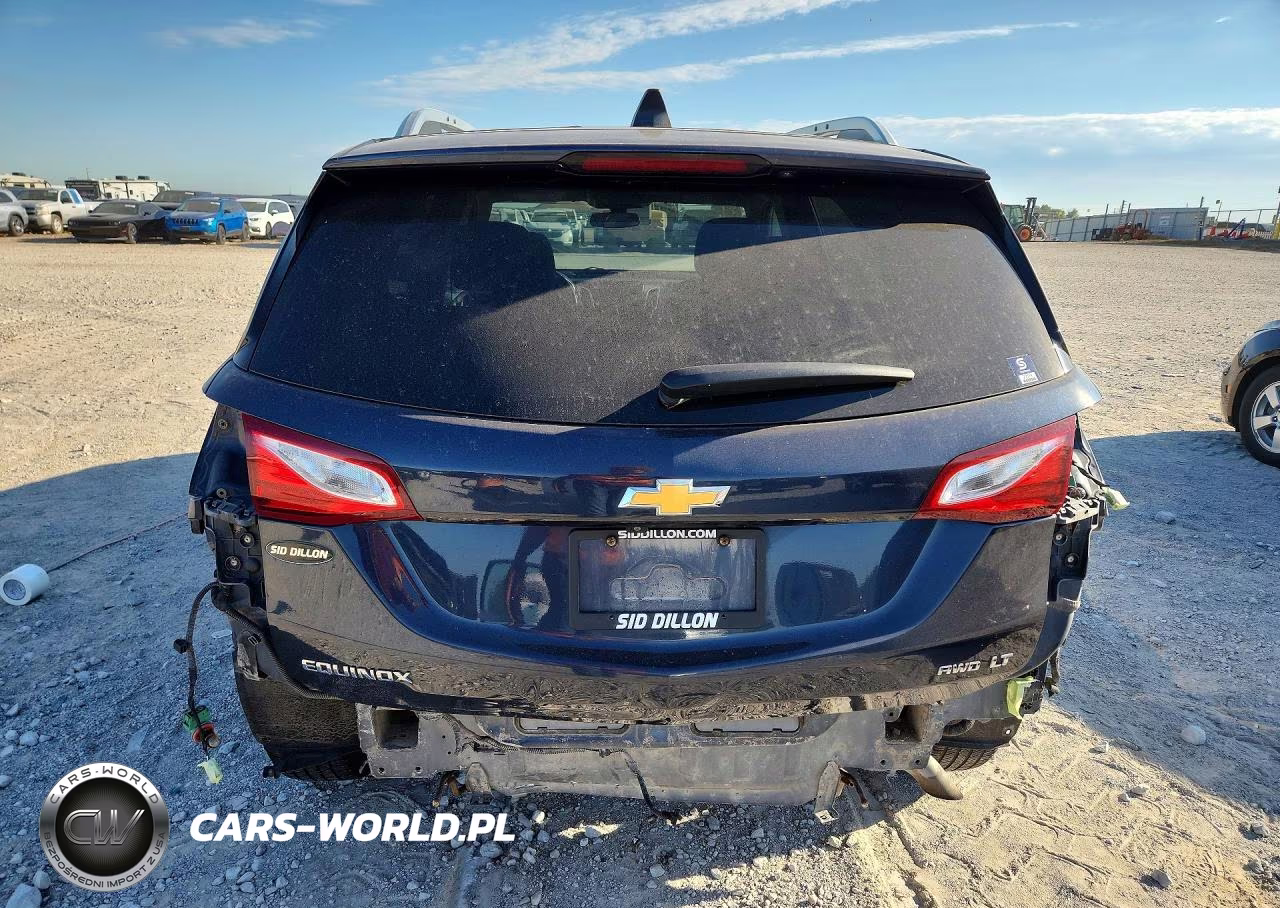 2018 Chevrolet Equinox Lt VIN:3GNAXSEV3JL107247 - 6