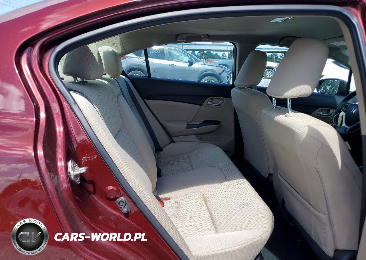 2014 Honda Civic Lx VIN:19XFB2F56EE022005 - 10