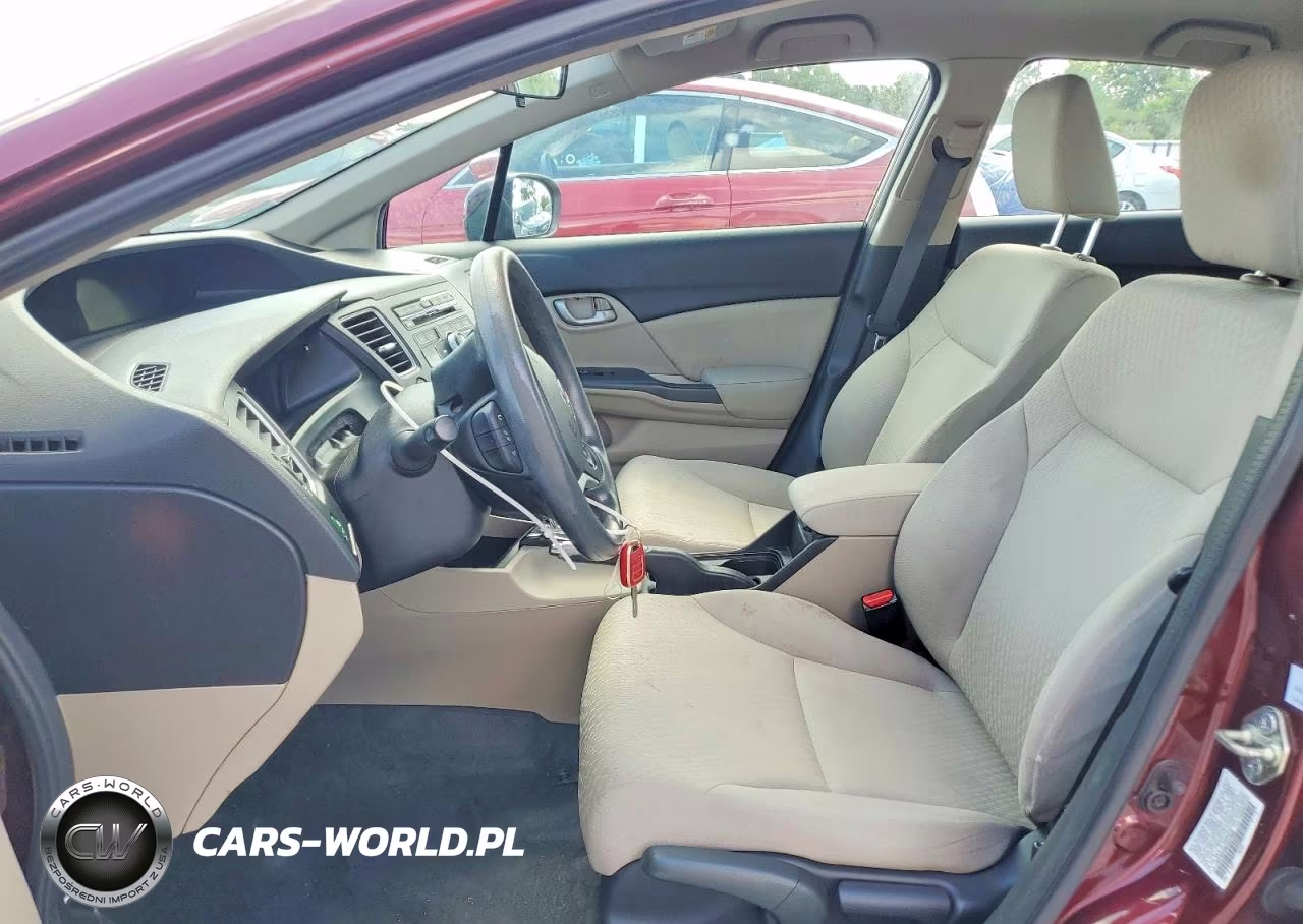 2014 Honda Civic Lx VIN:19XFB2F56EE022005 - 7