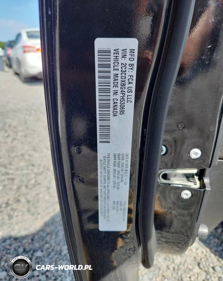 2023 Dodge Charger Sxt VIN:2C3CDXBG4PH530695 - 12