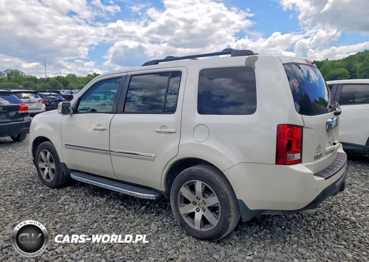 2014 Honda Pilot Touring VIN:5FNYF4H96EB051555 - 2