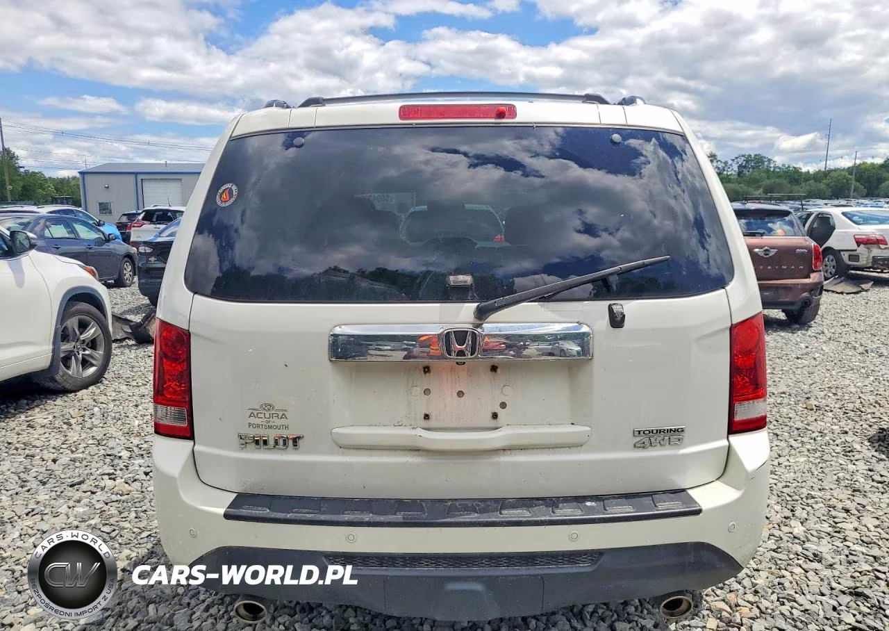 2014 Honda Pilot Touring VIN:5FNYF4H96EB051555 - 6