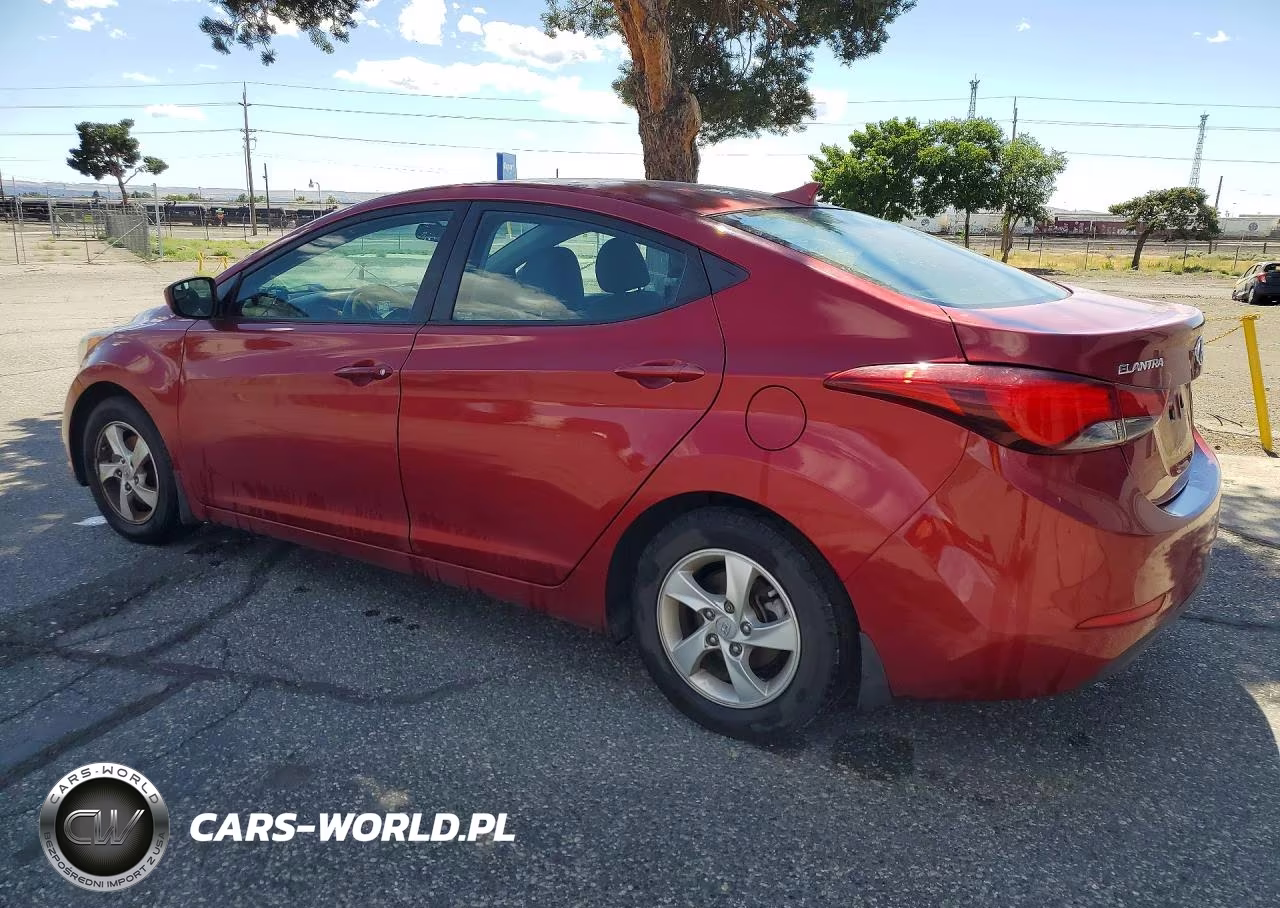 2014 Hyundai Elantra Se VIN:5NPDH4AE4EH545334 - 2