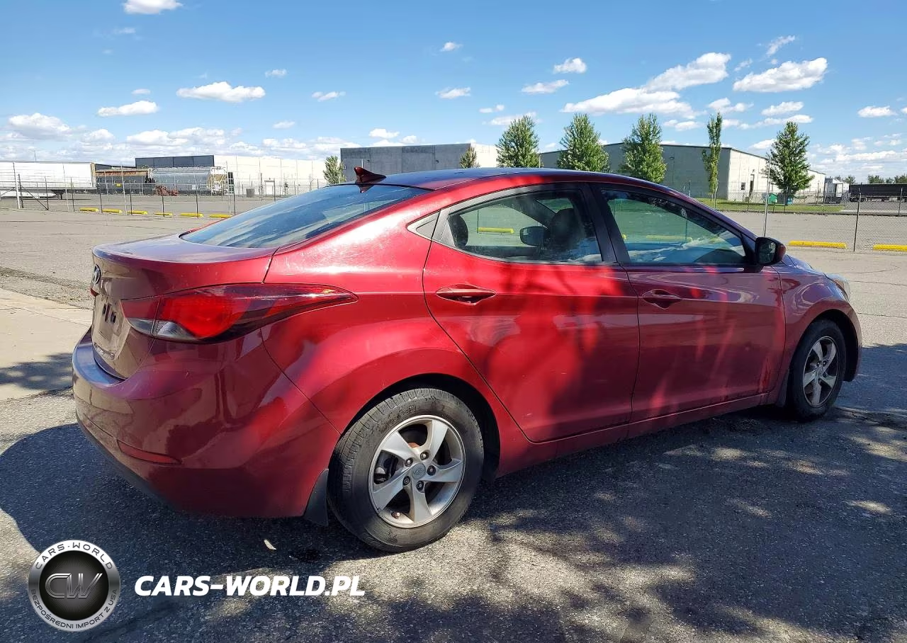 2014 Hyundai Elantra Se VIN:5NPDH4AE4EH545334 - 3