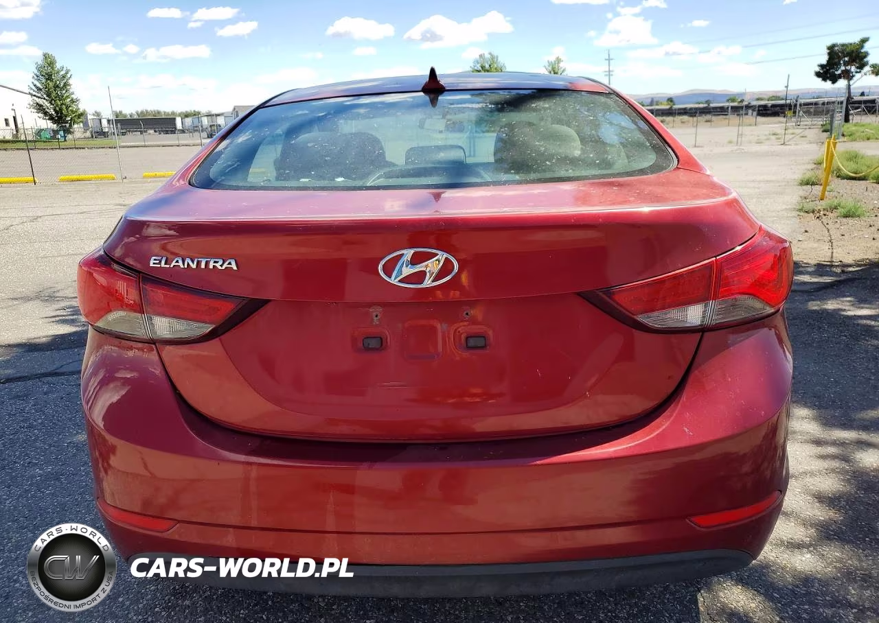 2014 Hyundai Elantra Se VIN:5NPDH4AE4EH545334 - 6