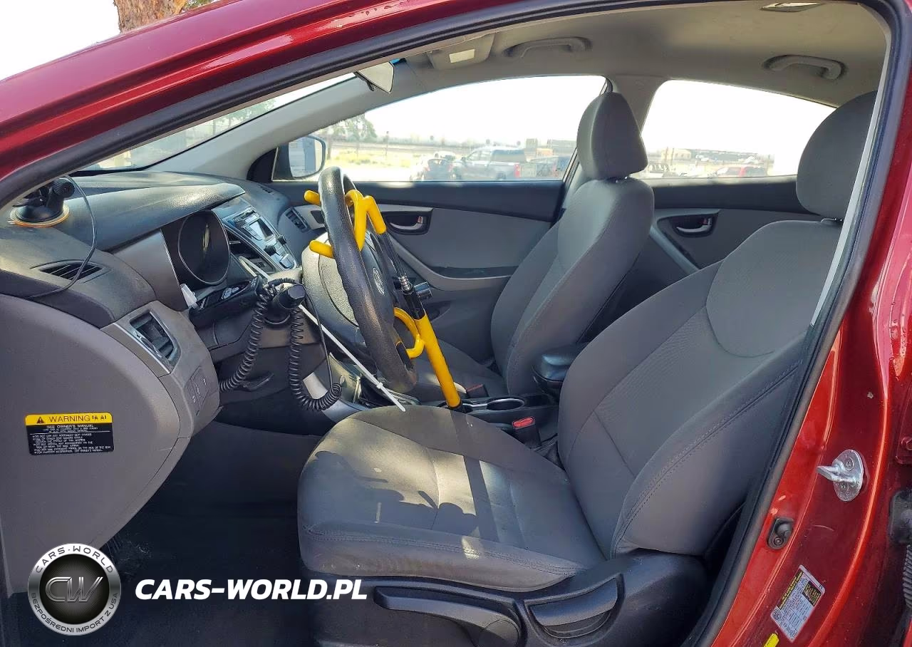 2014 Hyundai Elantra Se VIN:5NPDH4AE4EH545334 - 7