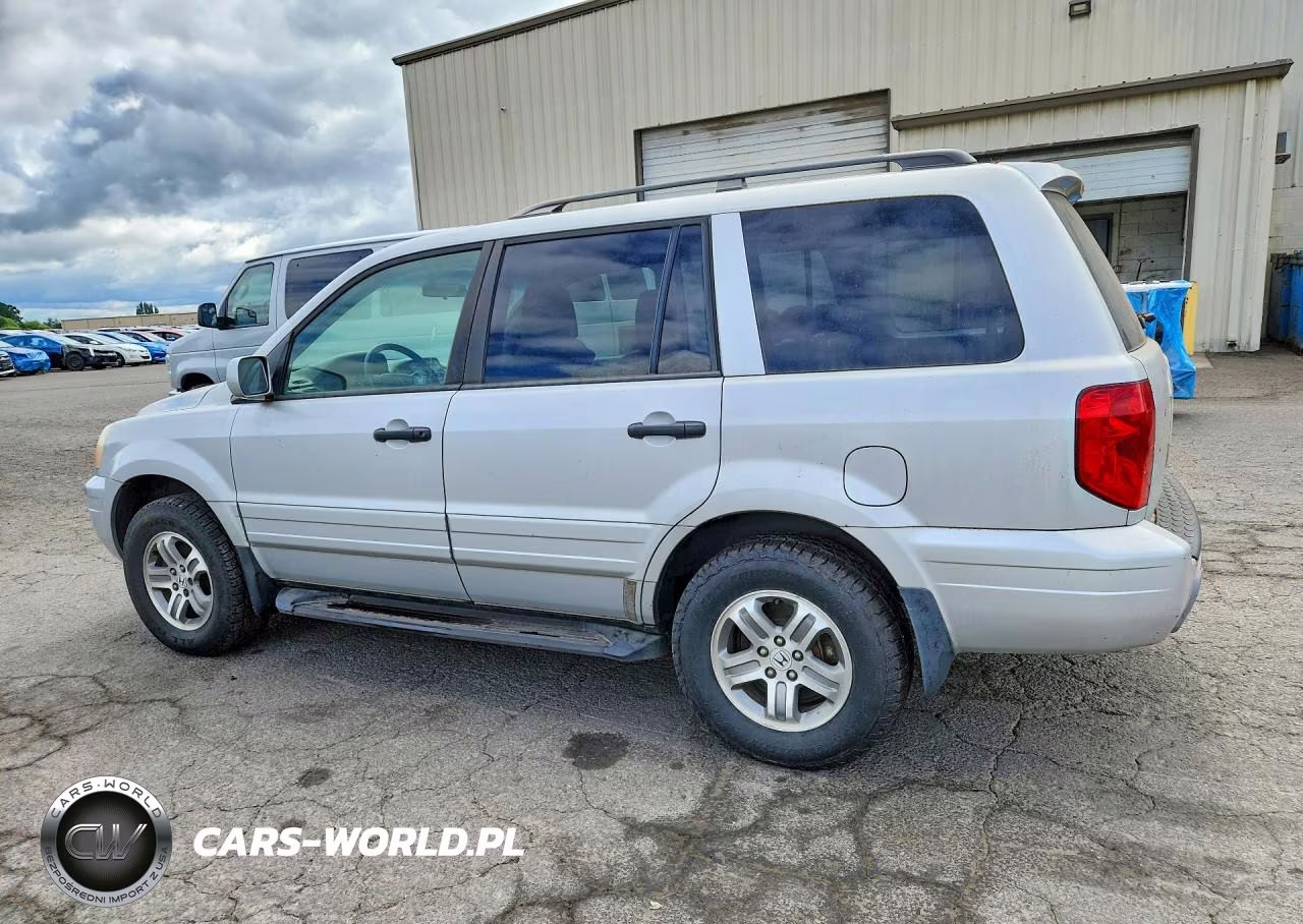 2003 Honda Pilot Exl VIN:2HKYF18503H510170 - 2