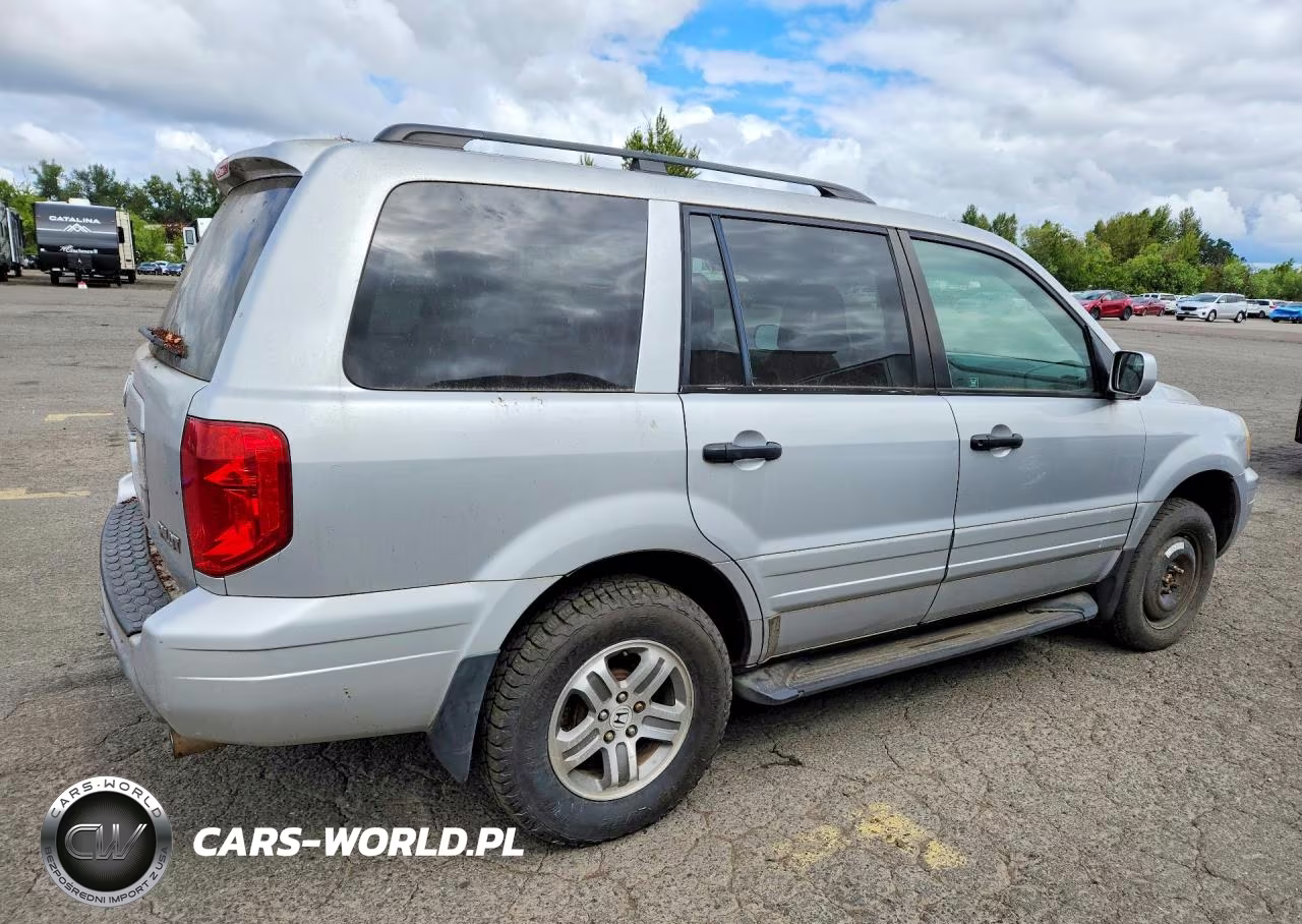 2003 Honda Pilot Exl VIN:2HKYF18503H510170 - 3