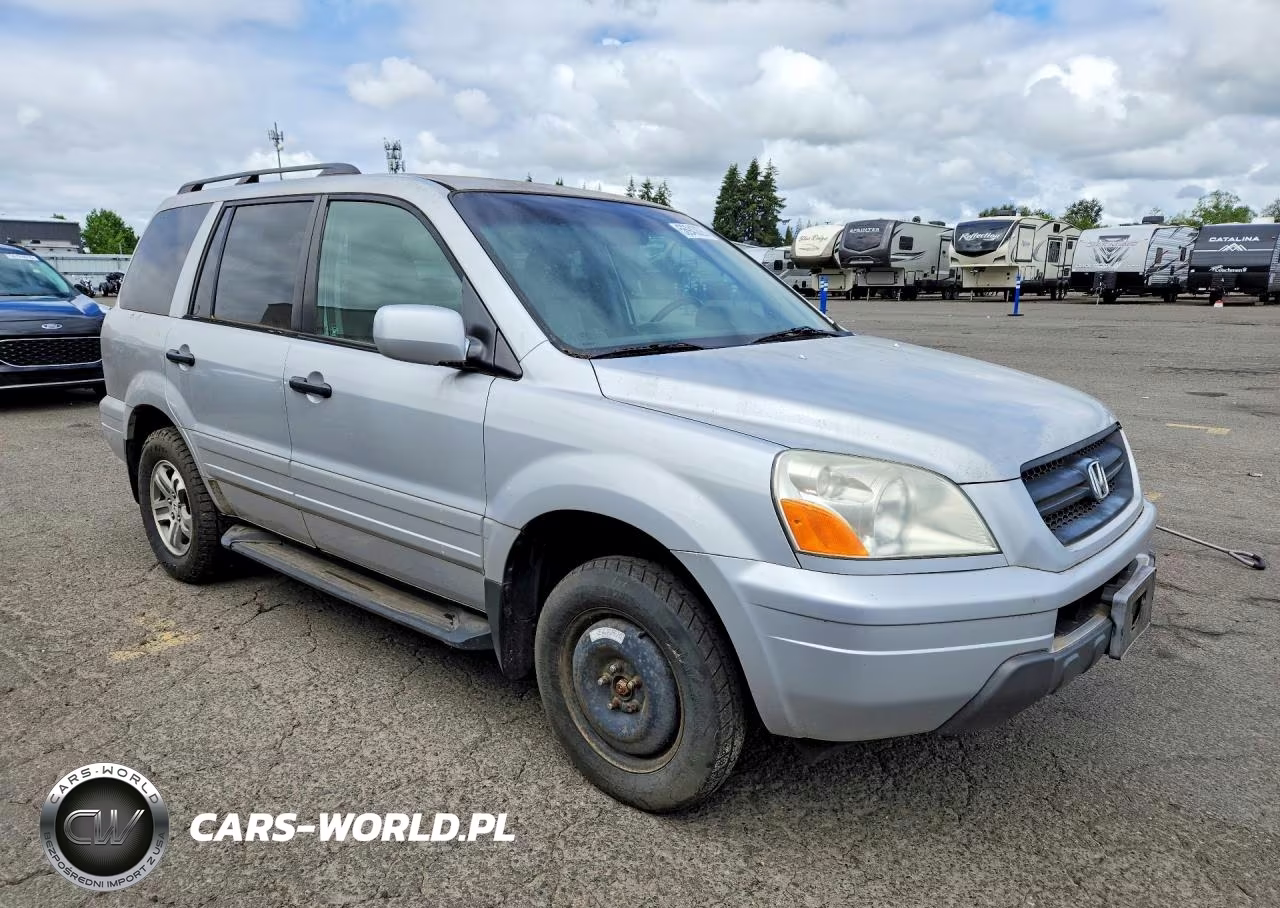 2003 Honda Pilot Exl VIN:2HKYF18503H510170 - 4