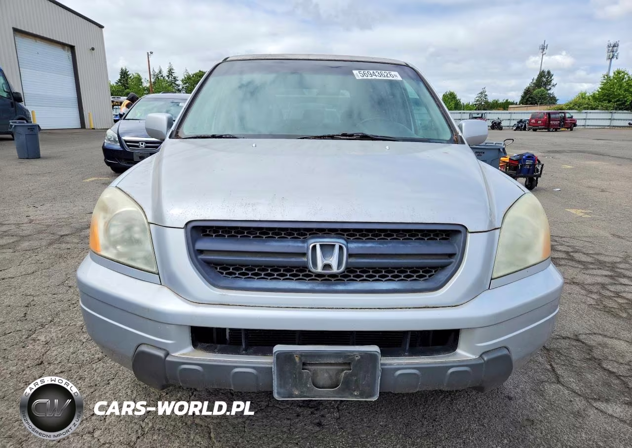 2003 Honda Pilot Exl VIN:2HKYF18503H510170 - 5