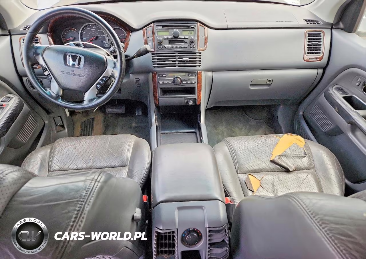 2003 Honda Pilot Exl VIN:2HKYF18503H510170 - 8