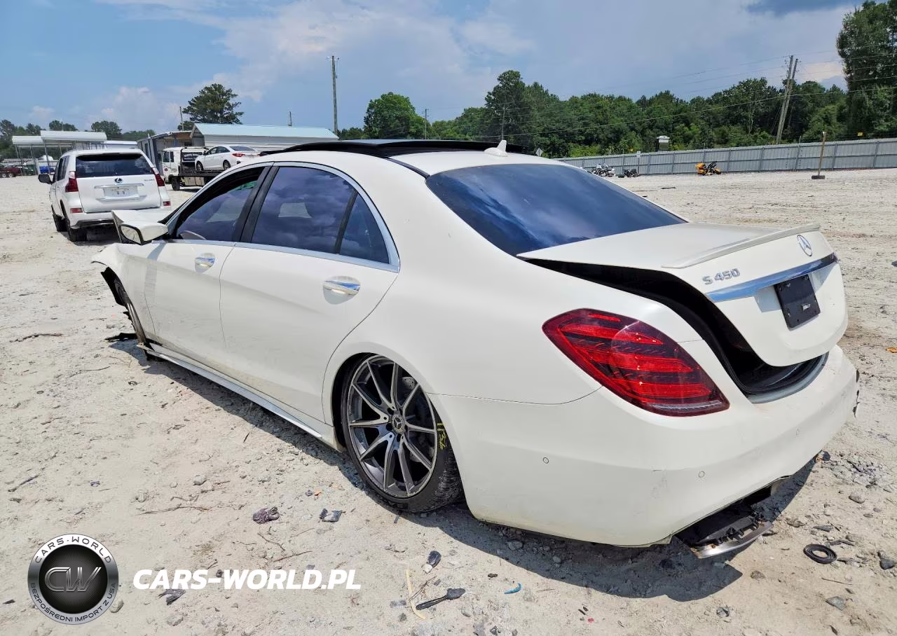 2018 Mercedes-Benz S 450 VIN:WDDUG6GB6JA383189 - 2