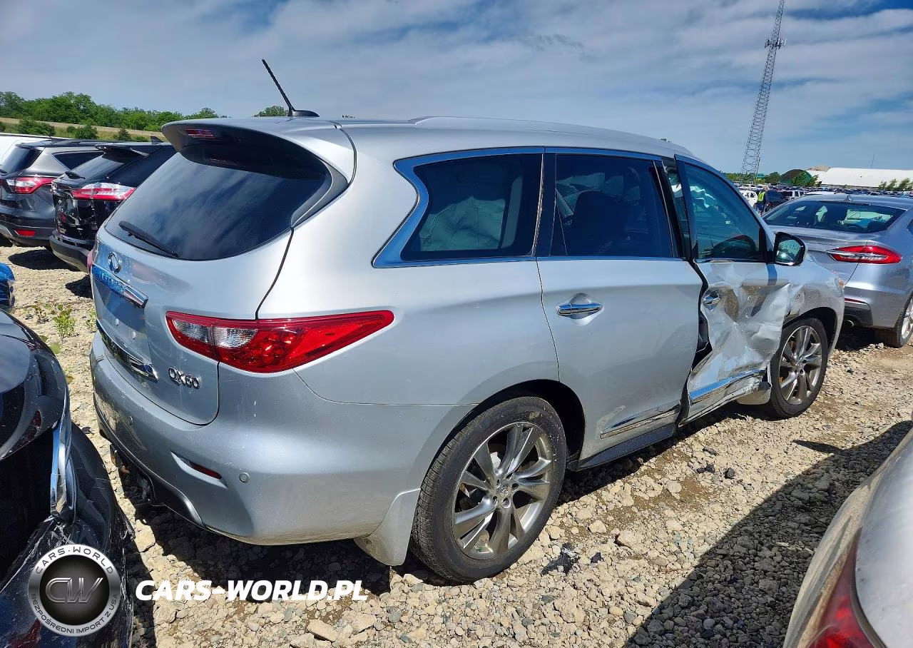 2015 Infiniti Qx60 Base VIN:5N1AL0MM7FC530445 - 3