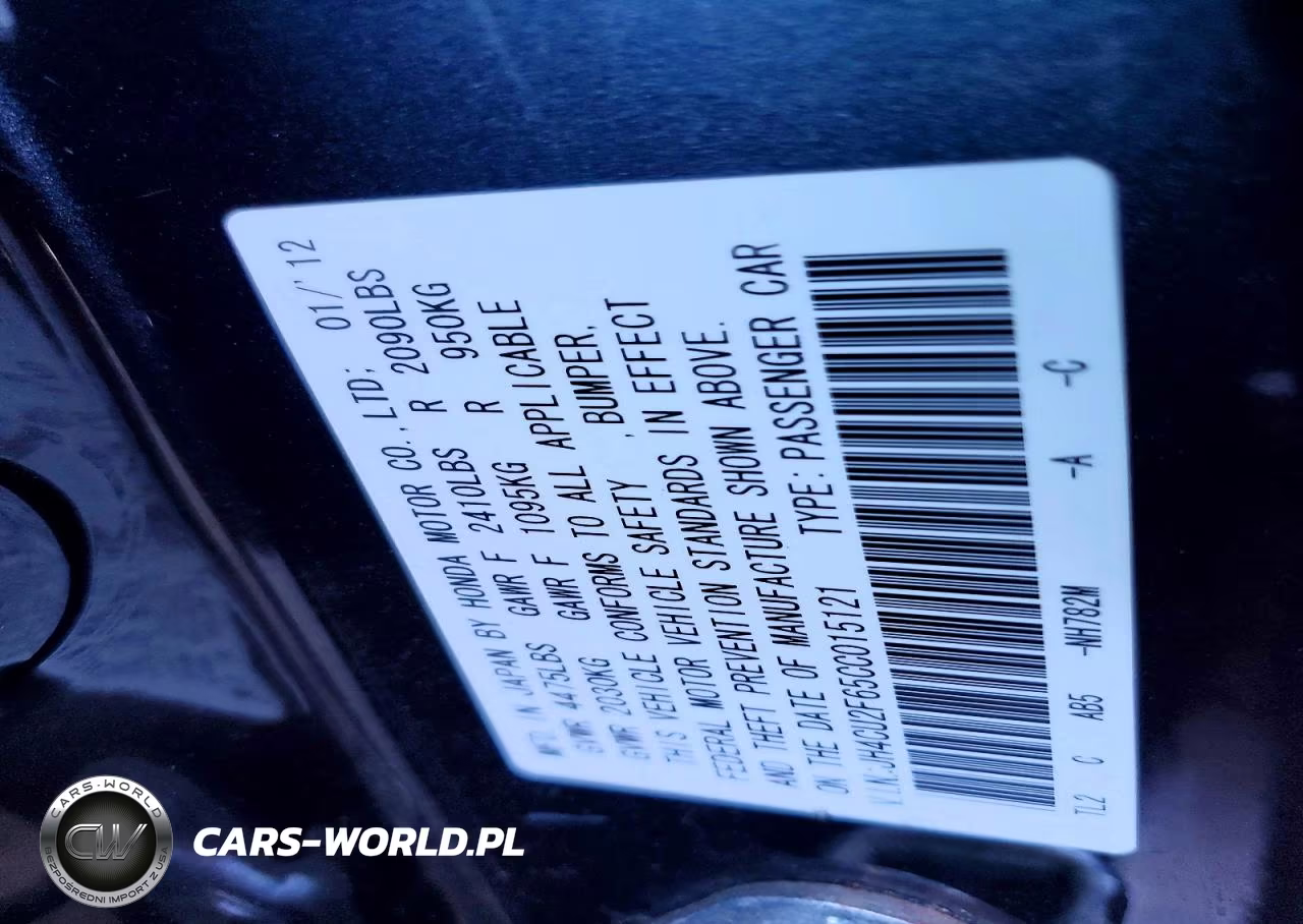 2012 Acura Tsx Tech VIN:JH4CU2F65CC015121 - 12