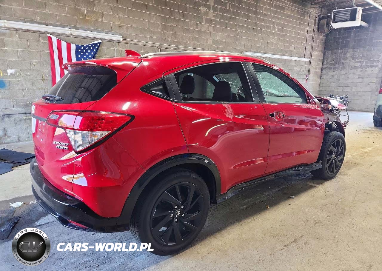 2022 Honda Hr-V Sport VIN:3CZRU6H15NM756613 - 3