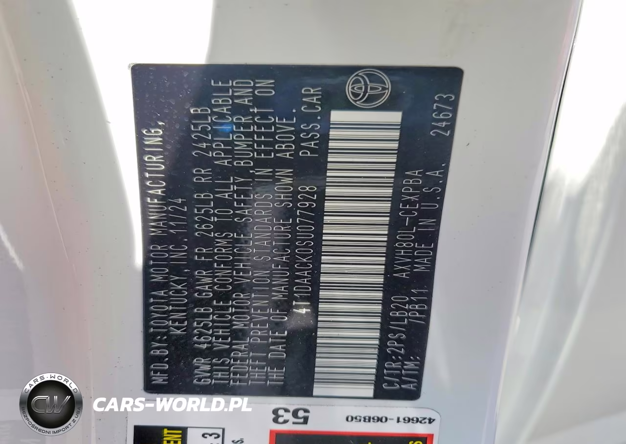 2025 Toyota Camry Xse VIN:4T1DAACK0SU077928 - 12