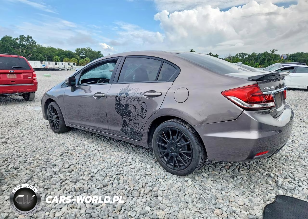 2013 Honda Civic Lx VIN:19XFB2F53DE037978 - 2