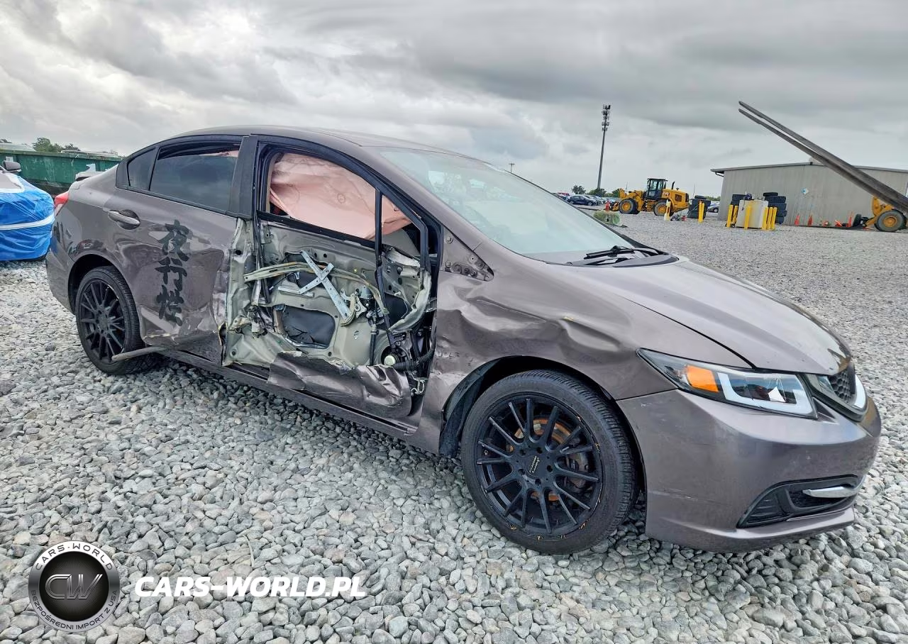 2013 Honda Civic Lx VIN:19XFB2F53DE037978 - 4