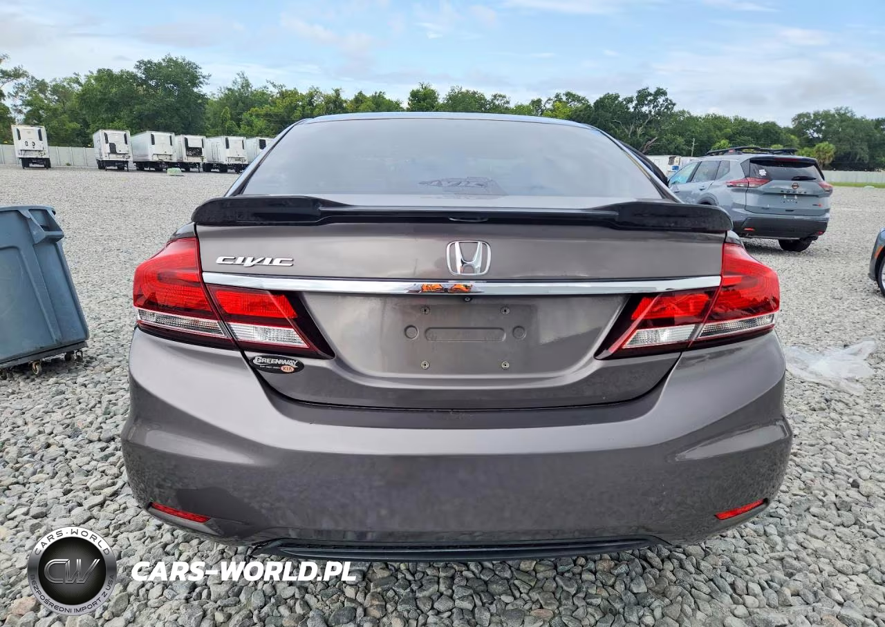 2013 Honda Civic Lx VIN:19XFB2F53DE037978 - 6