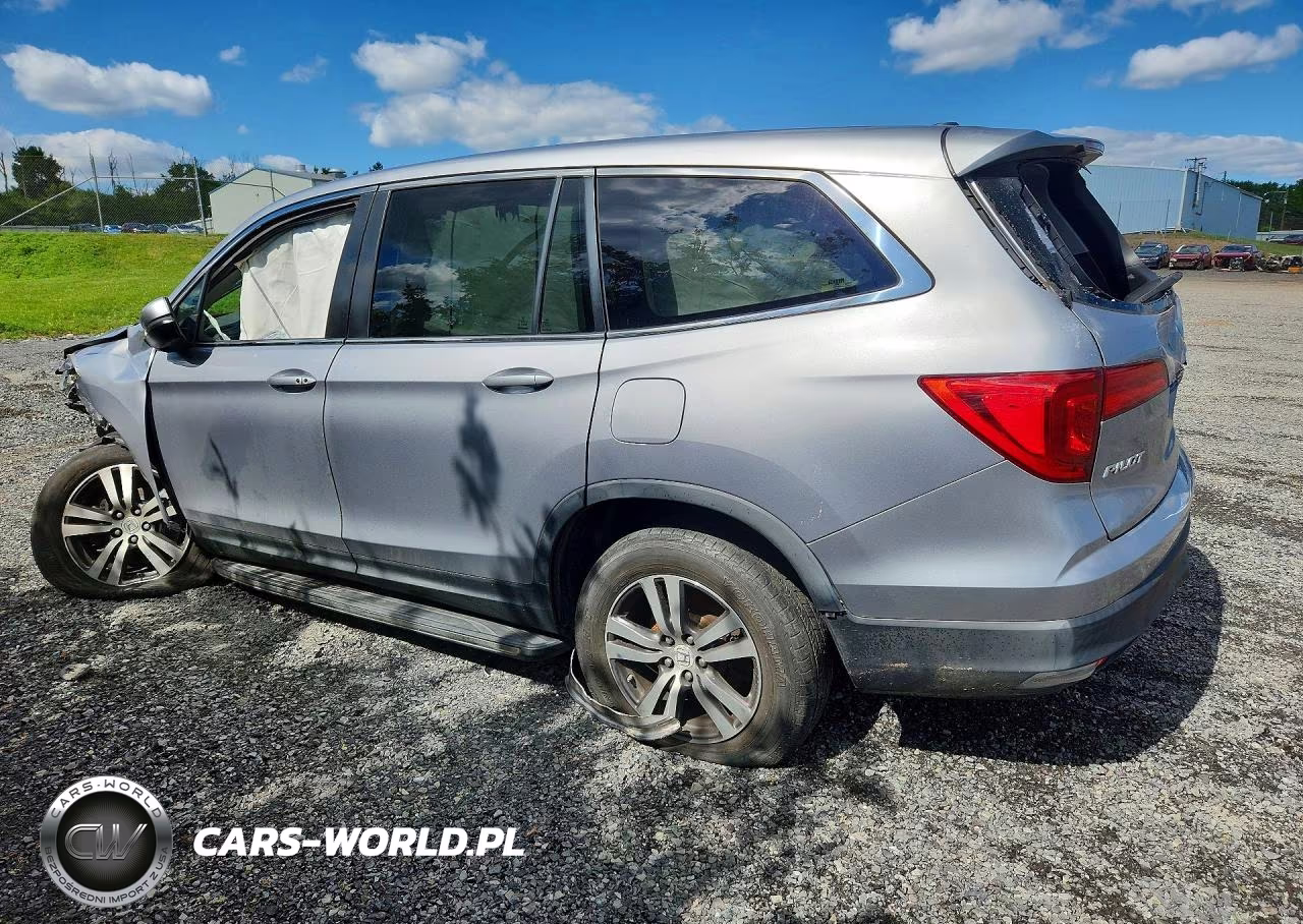 2016 Honda Pilot Exl VIN:5FNYF6H56GB086706 - 2