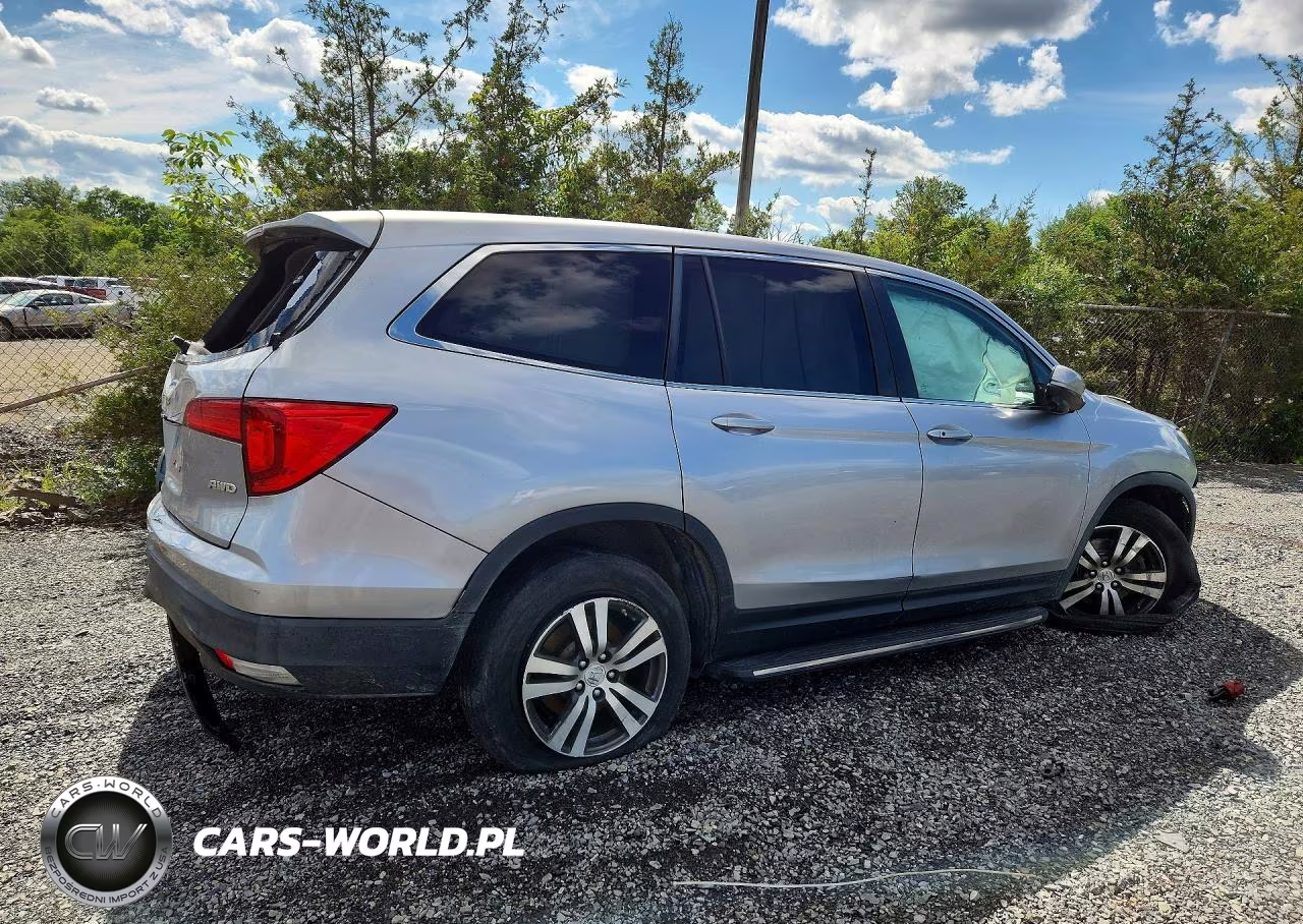 2016 Honda Pilot Exl VIN:5FNYF6H56GB086706 - 3