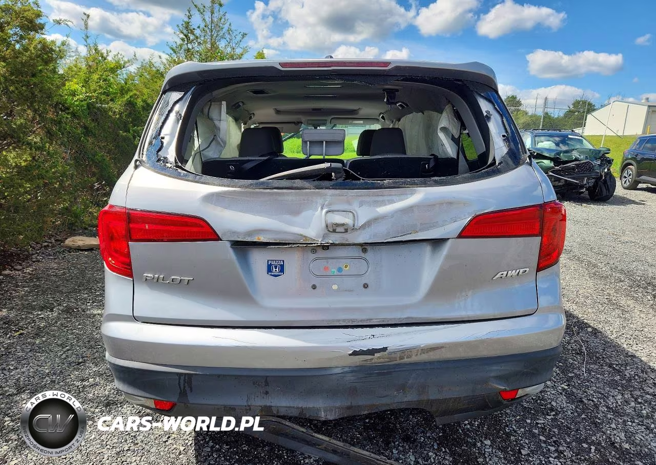 2016 Honda Pilot Exl VIN:5FNYF6H56GB086706 - 6