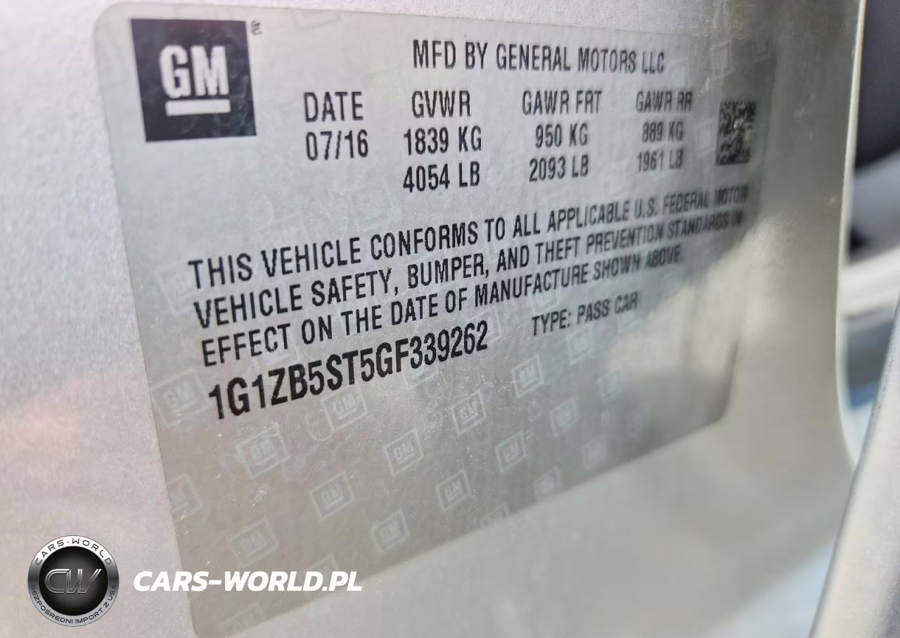 2016 Chevrolet Malibu Ls VIN:1G1ZB5ST5GF339262 - 13