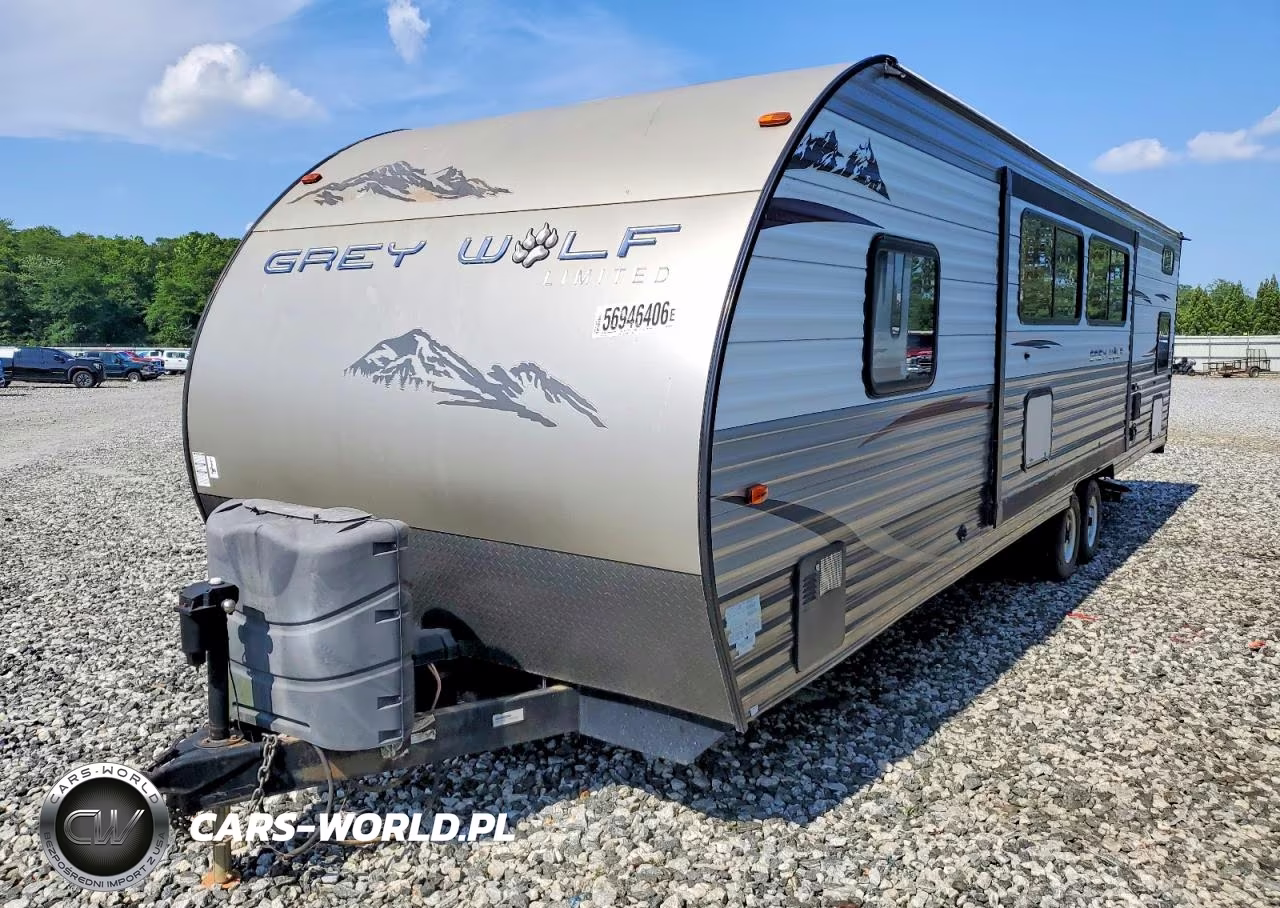2015 Forest River Grey Wolf Camper VIN:4X4TCKE27FK026029 - 2