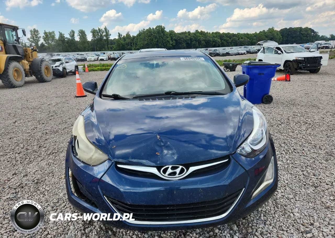 2015 Hyundai Elantra Se VIN:5NPDH4AE0FH632018 - 5