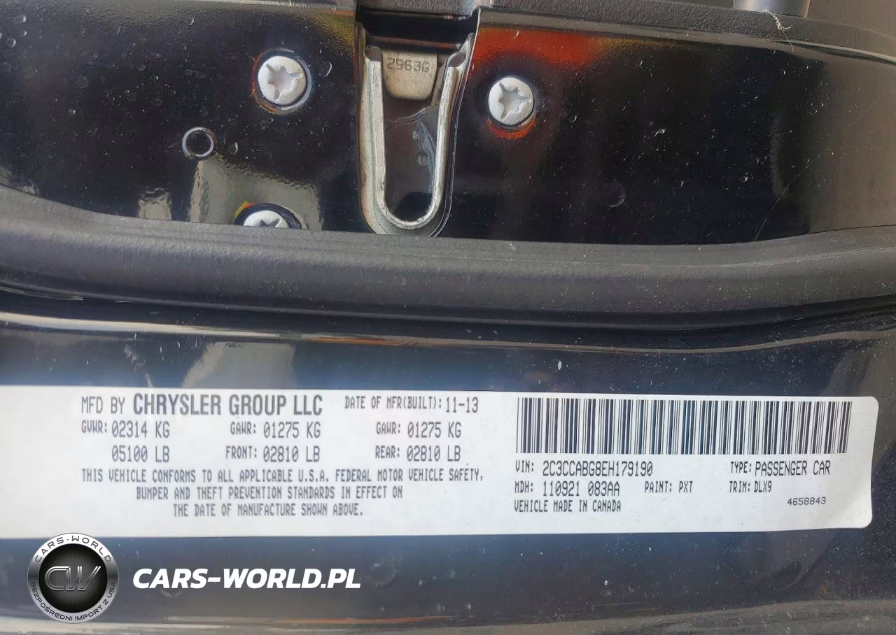 2014 Chrysler 300 S VIN:2C3CCABG8EH179190 - 12