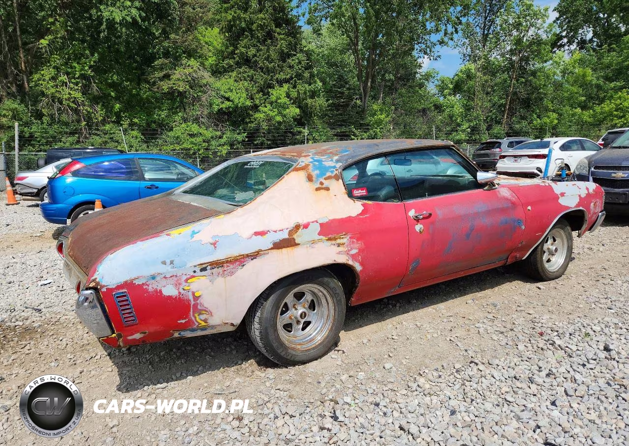 1972 Chevrolet Chevell VIN:1D37H2R576153 - 3