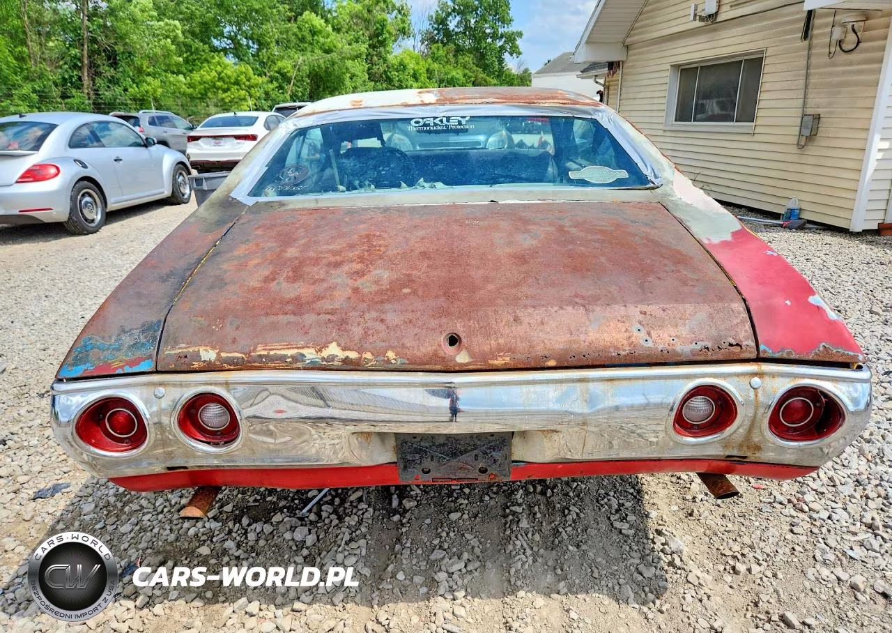 1972 Chevrolet Chevell VIN:1D37H2R576153 - 6