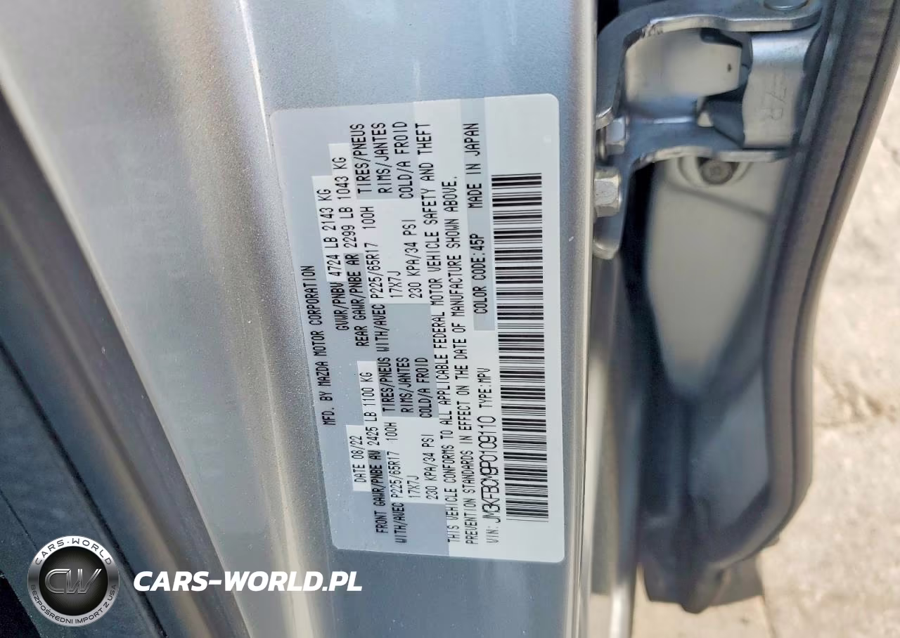 2023 Mazda Cx-5 Preferred VIN:JM3KFBCM9P0109110 - 13
