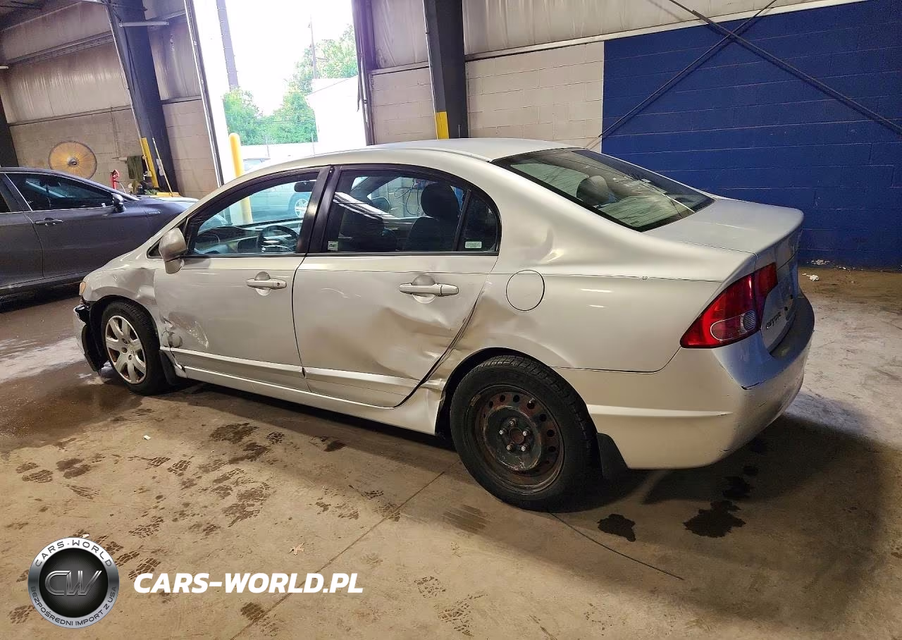 2008 Honda Civic Lx VIN:2HGFA16528H342462 - 2